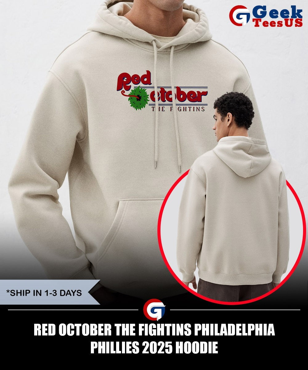 Red October The Fightins Philadelphia Phillies 2025 shirt