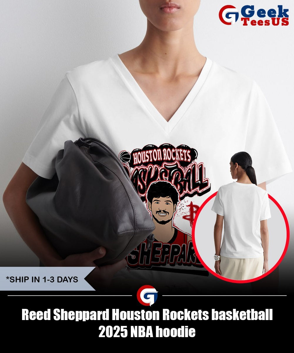 Reed Sheppard Houston Rockets basketball 2025 NBA shirt