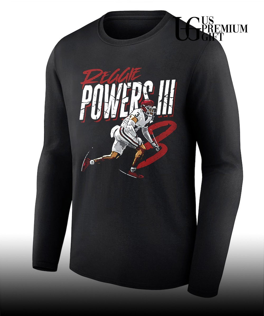 Reggie Powers III Oklahoma Sooners football 2026 shirt