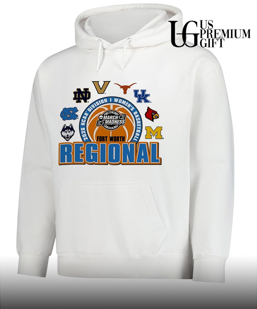 Regional Fort Worth 2026 NCAA Division 1 Women’s basketball Sweet 16 March Madness shirt