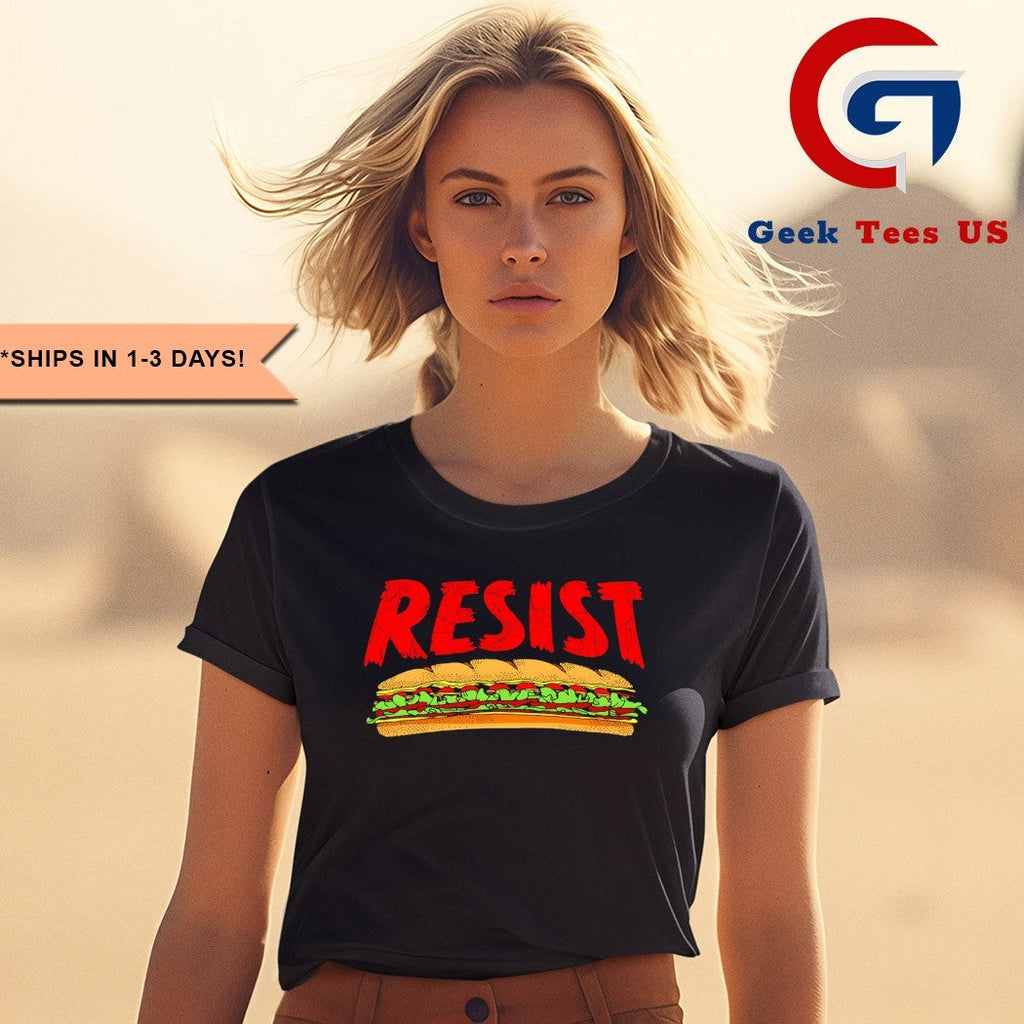 Resist Anti Ice Sandwich Guy DC shirt