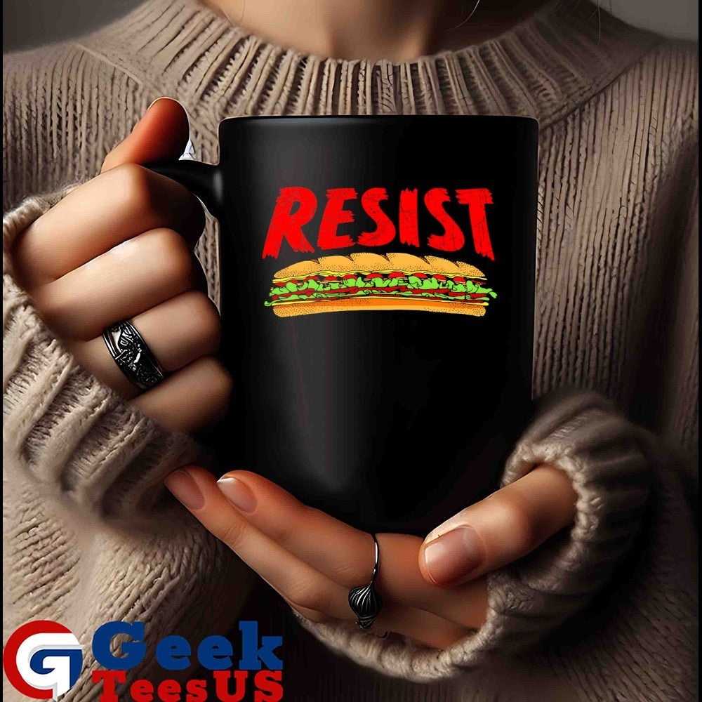 Resist Anti Ice Sandwich Guy DC shirt