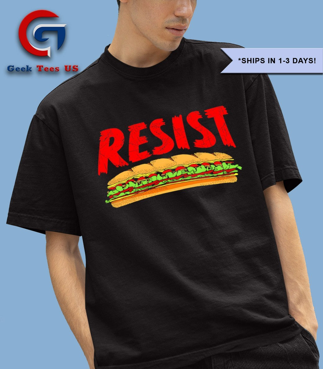 Resist Anti Ice Sandwich Guy DC shirt