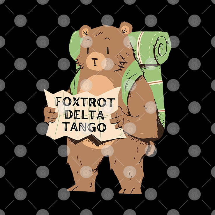 Resist Bear Foxtrot Delta Tango Anti Trump T Shirt