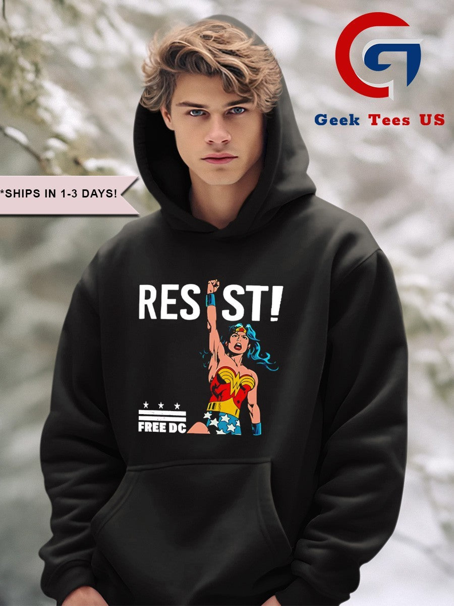 Resist Diana Prince Free DC shirt