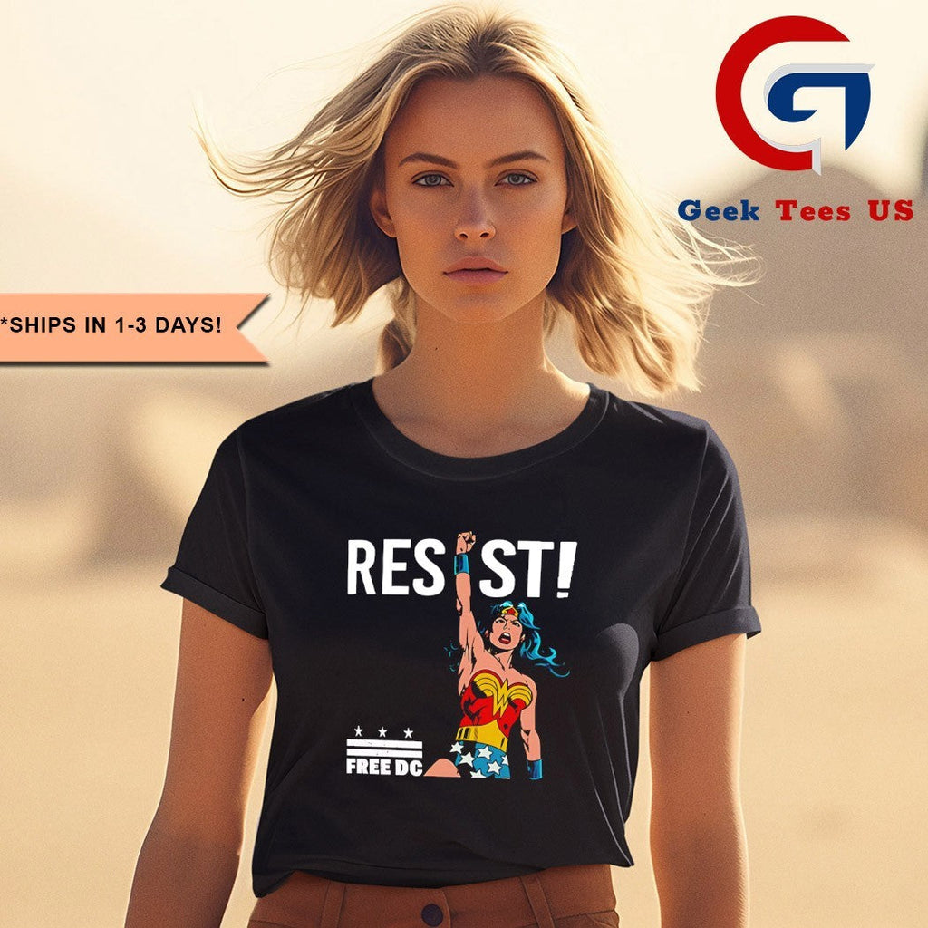 Resist Diana Prince Free DC shirt