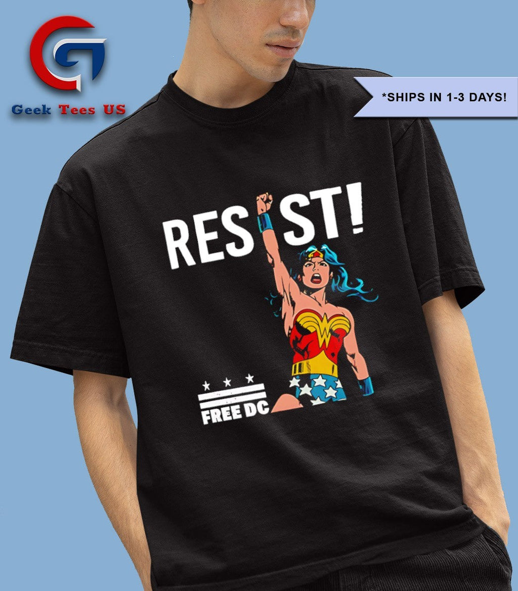 Resist Diana Prince Free DC shirt