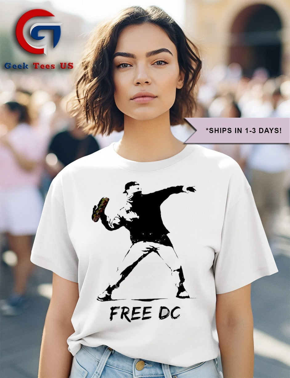 Resist Sandwich Thrower Free DC shirt