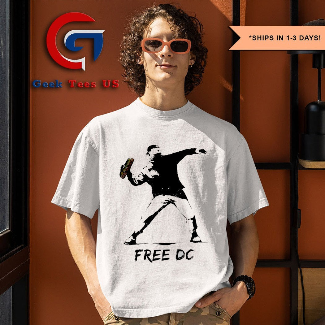 Resist Sandwich Thrower Free DC shirt