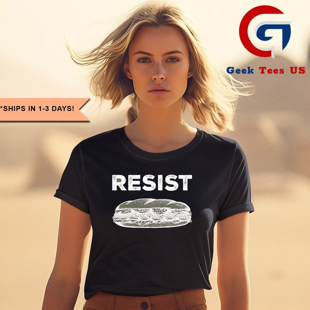 Resist Subway Sandwich Rebellion Anti-Trump shirt