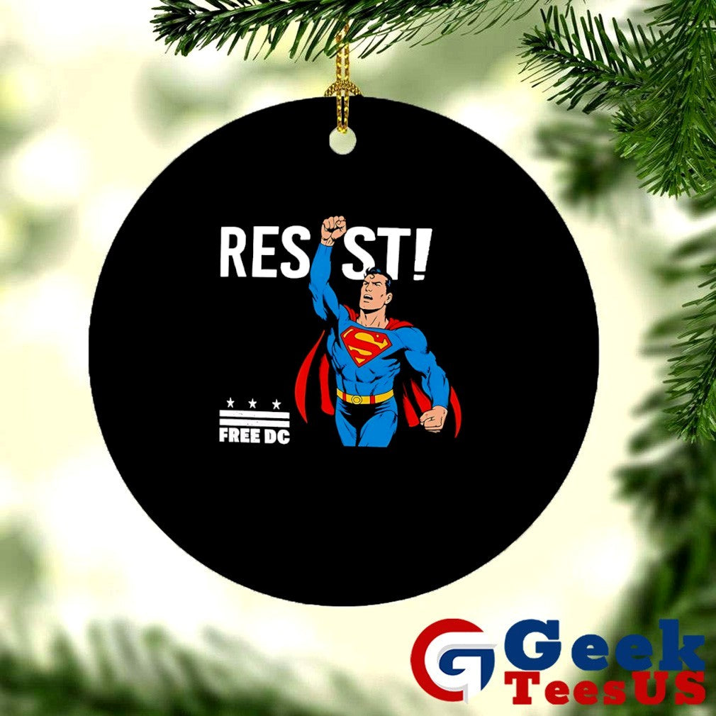 Resist Superman Free DC shirt