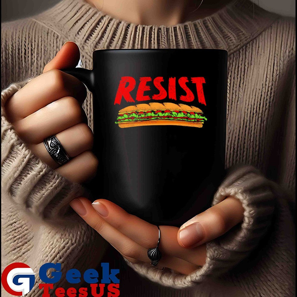 Resist anti ice sandwich guy DC T-shirt