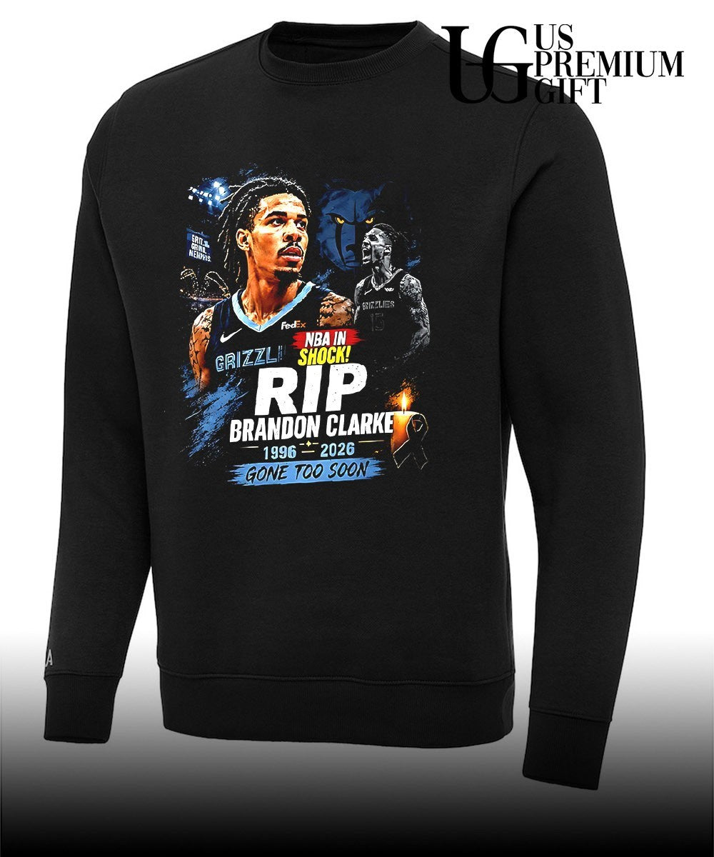 Rest In Peace Brandon Clarke 1996-2026 In Loving Memory shirt