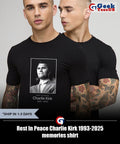 Rest In Peace Charlie Kirk 1993-2025 memories shirt