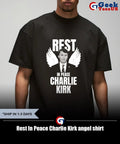 Rest In Peace Charlie Kirk angel shirt