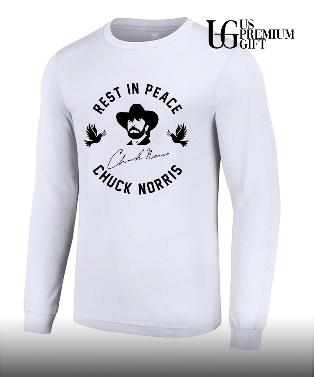 Rest In Peace Chuck Norris signature shirt