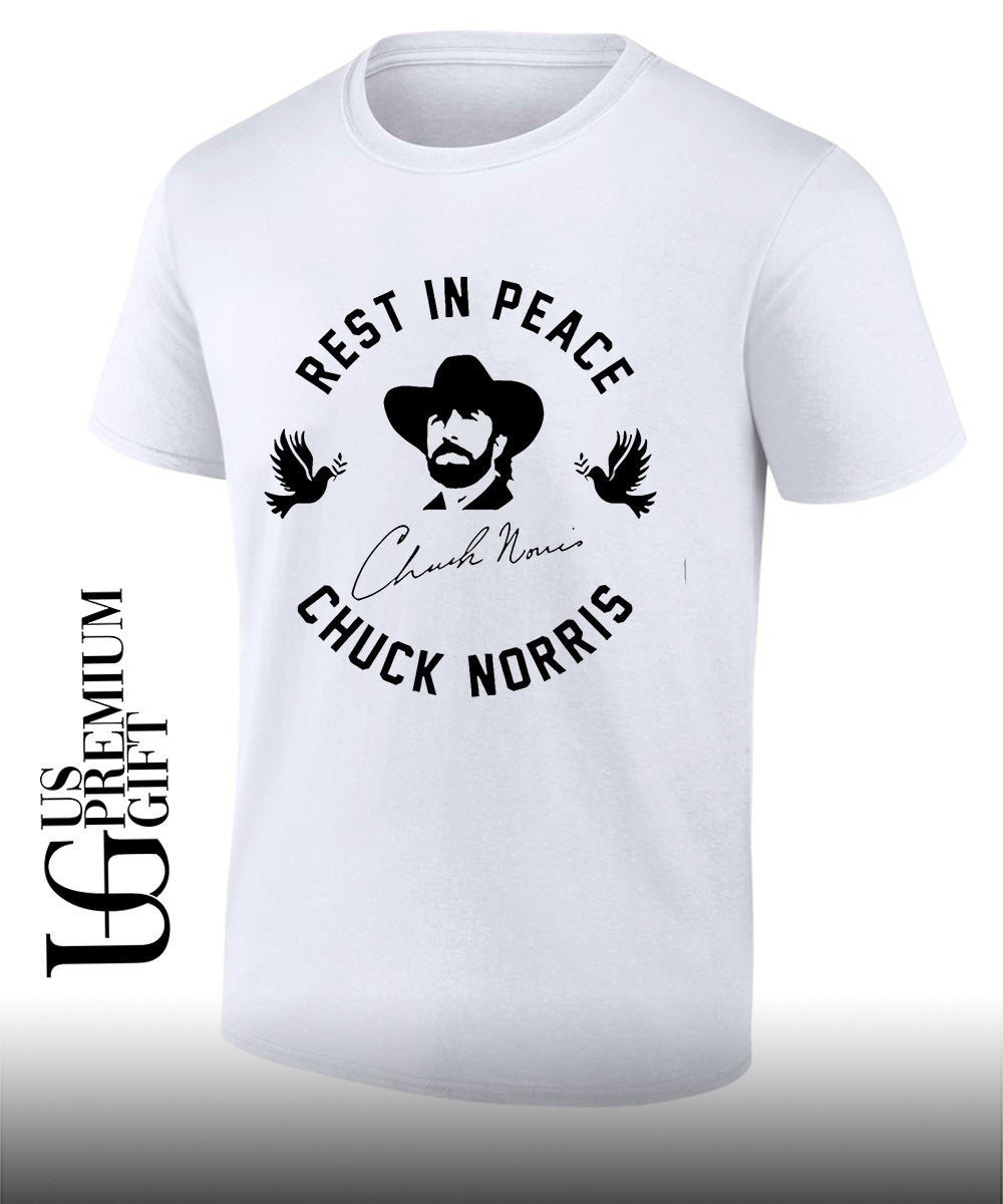 Rest In Peace Chuck Norris signature shirt