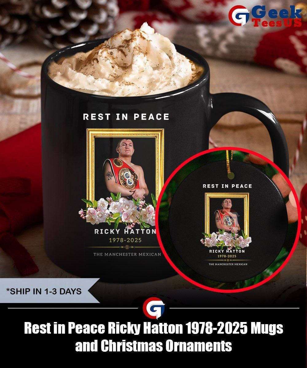 Rest in Peace Ricky Hatton 1978-2025 shirt