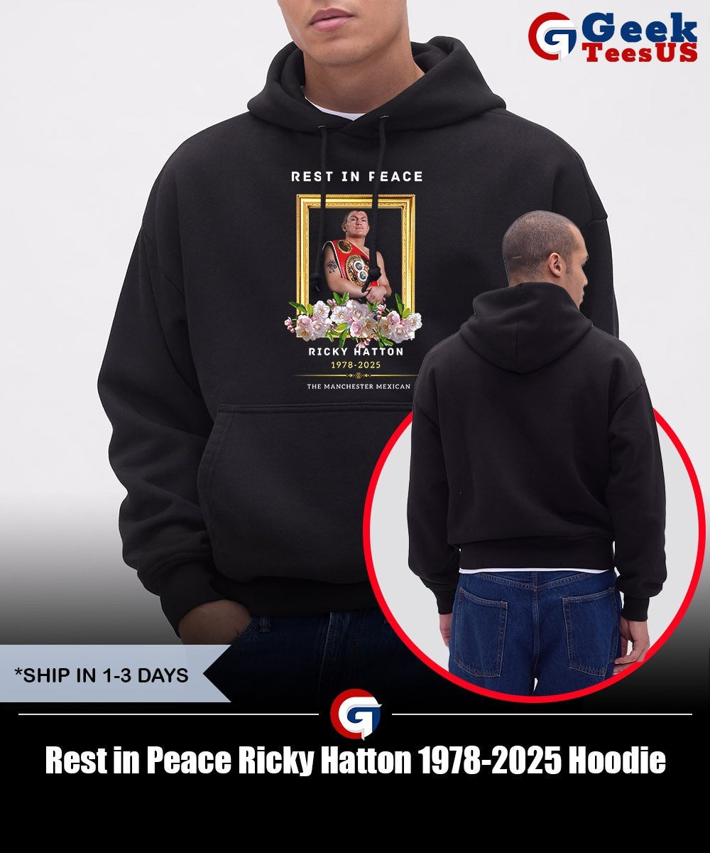 Rest in Peace Ricky Hatton 1978-2025 shirt