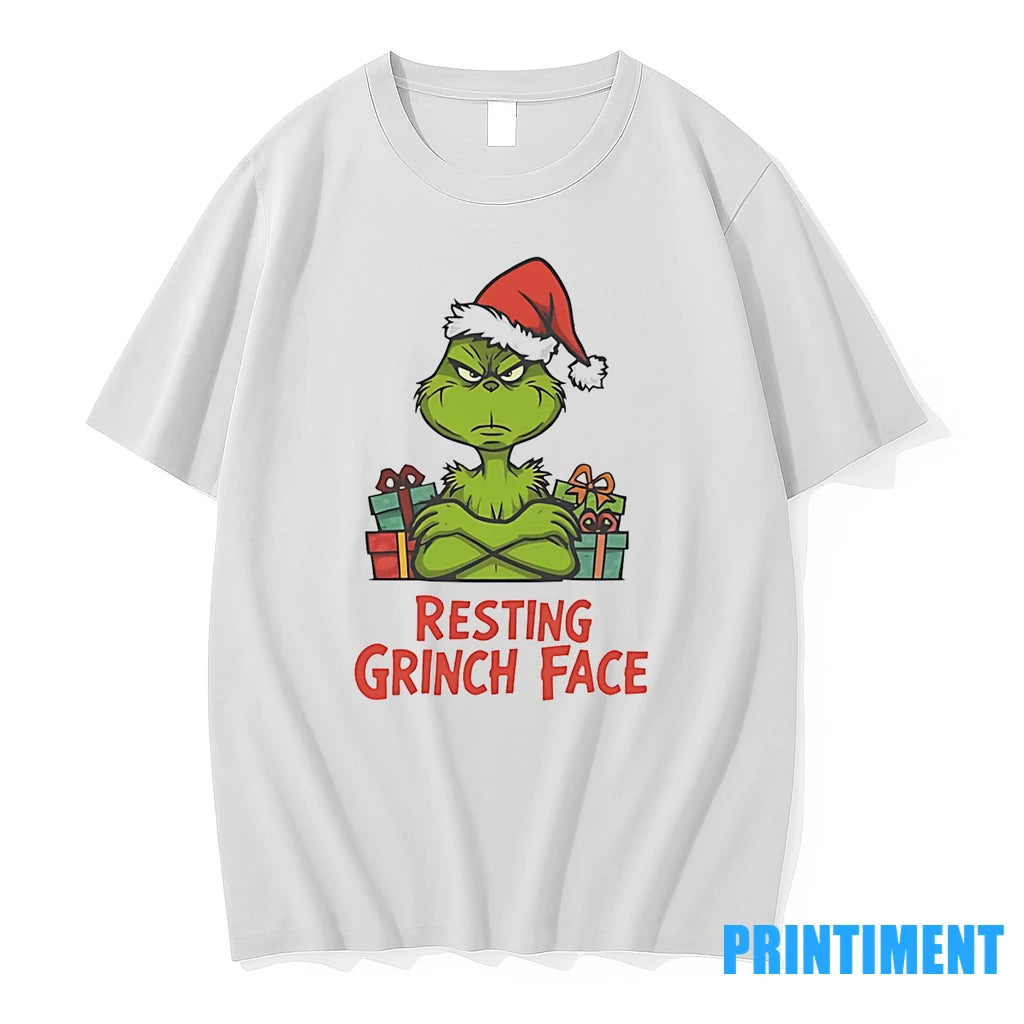 Resting Grinch Face Tshirts Sweater
