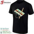 Retro Cassette Tape with Pencil 90s nostalgia shirt