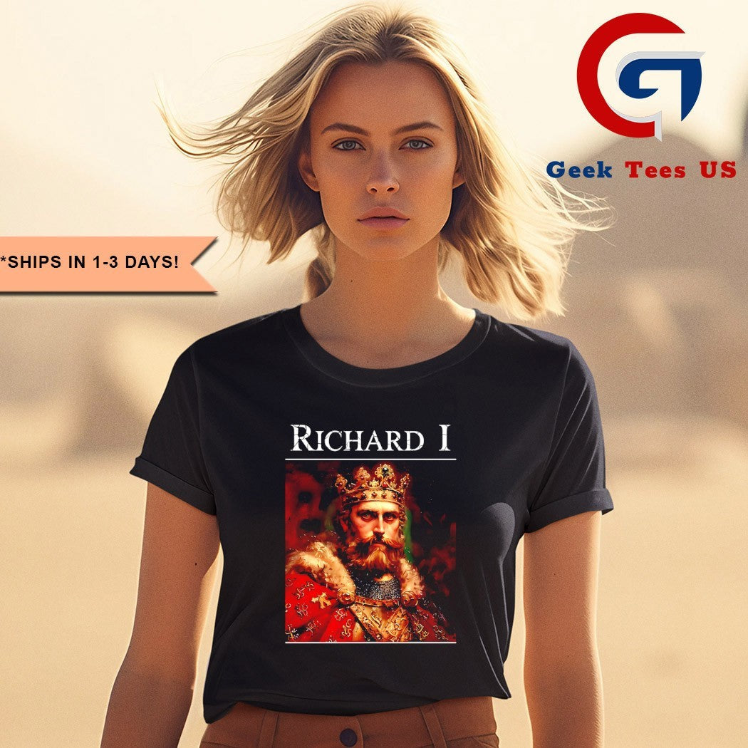 Richard I Richard The Lionheart portrait shirt
