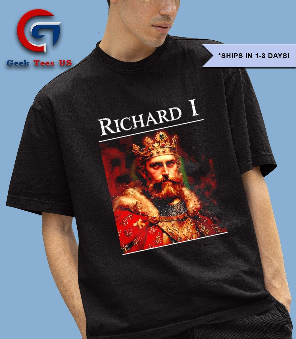 Richard I Richard The Lionheart portrait shirt