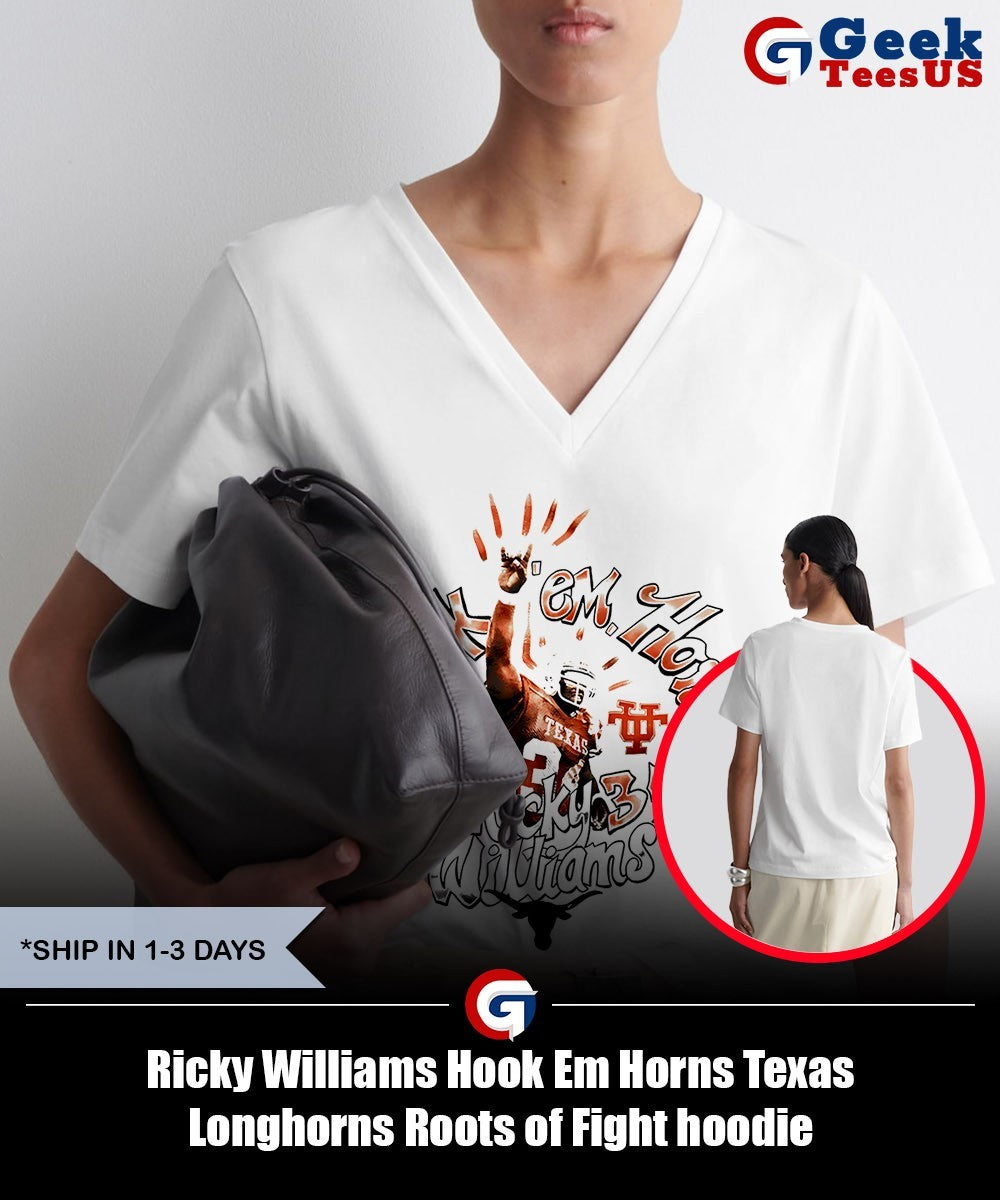 Ricky Williams Hook Em Horns Texas Longhorns Roots of Fight shirt