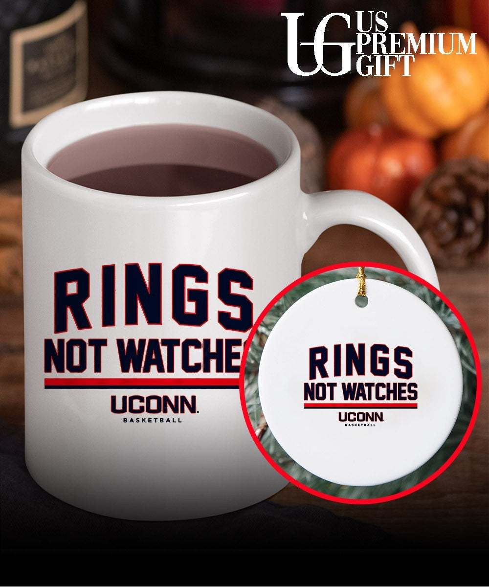 Rings Not Watches Uconn Huskies Basketball shirt