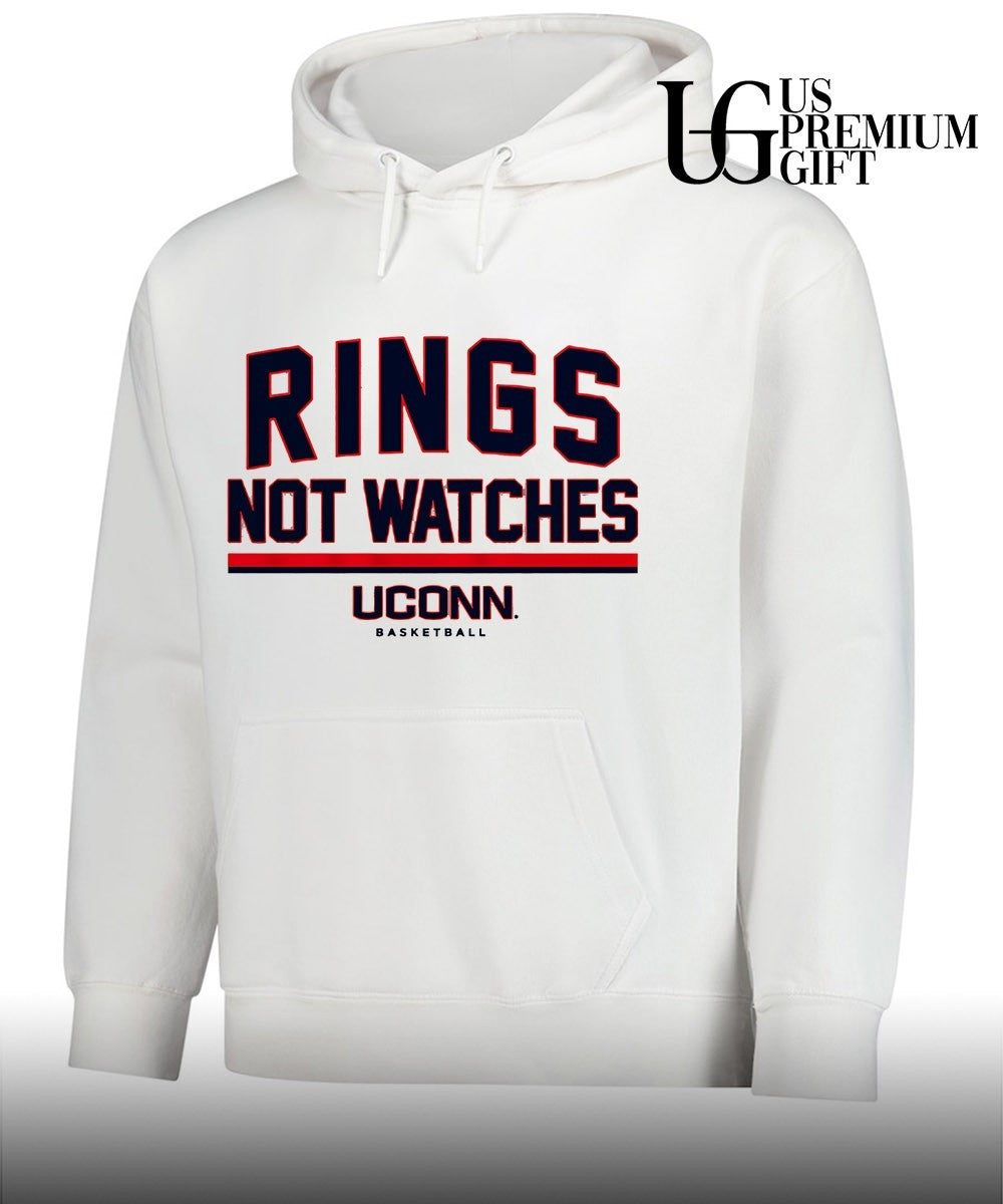 Rings Not Watches Uconn Huskies Basketball shirt