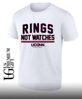Rings Not Watches Uconn Huskies Basketball shirt