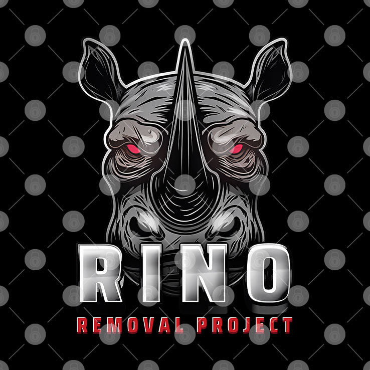Rino Removal Project Logo T Shirt