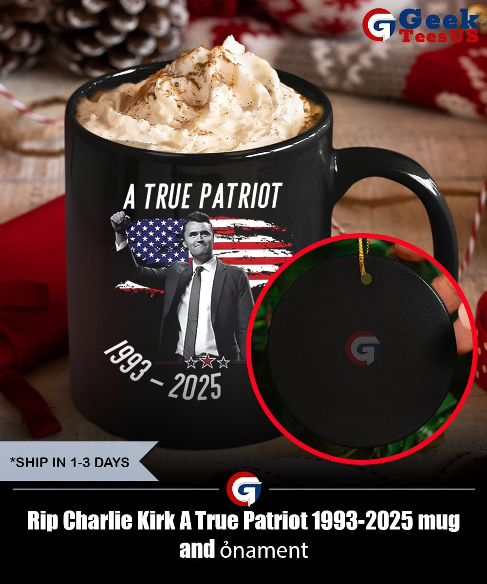 Rip Charlie Kirk A True Patriot 1993-2025 shirt