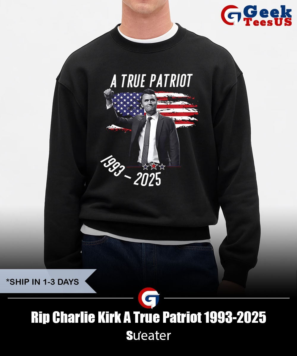 Rip Charlie Kirk A True Patriot 1993-2025 shirt