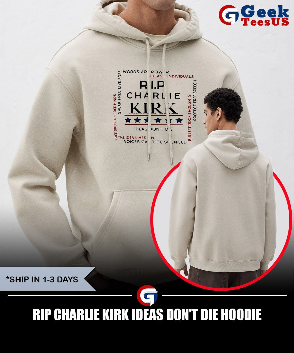 Rip Charlie Kirk ideas don’t die shirt