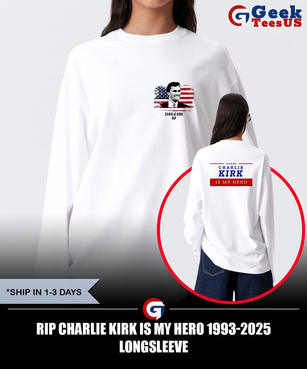 Rip Charlie Kirk is my hero 1993-2025 shirt