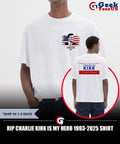 Rip Charlie Kirk is my hero 1993-2025 shirt