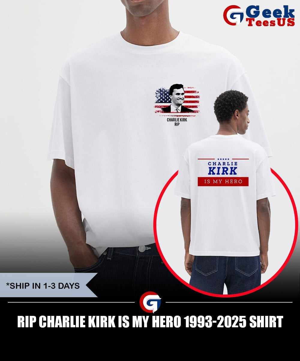 Rip Charlie Kirk is my hero 1993-2025 shirt