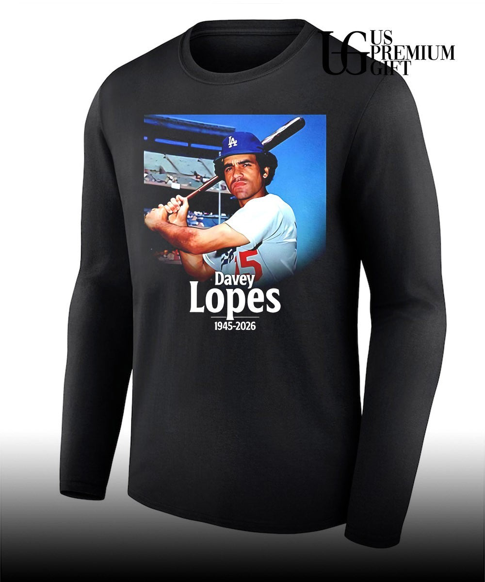 Rip Davey Lopes Death 1945-2026 Hall Of Fame shirt