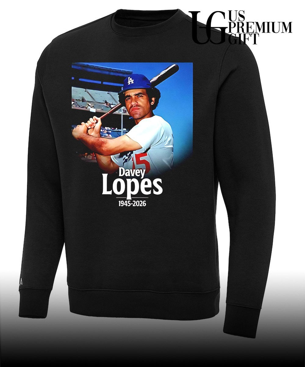 Rip Davey Lopes Death 1945-2026 Hall Of Fame shirt