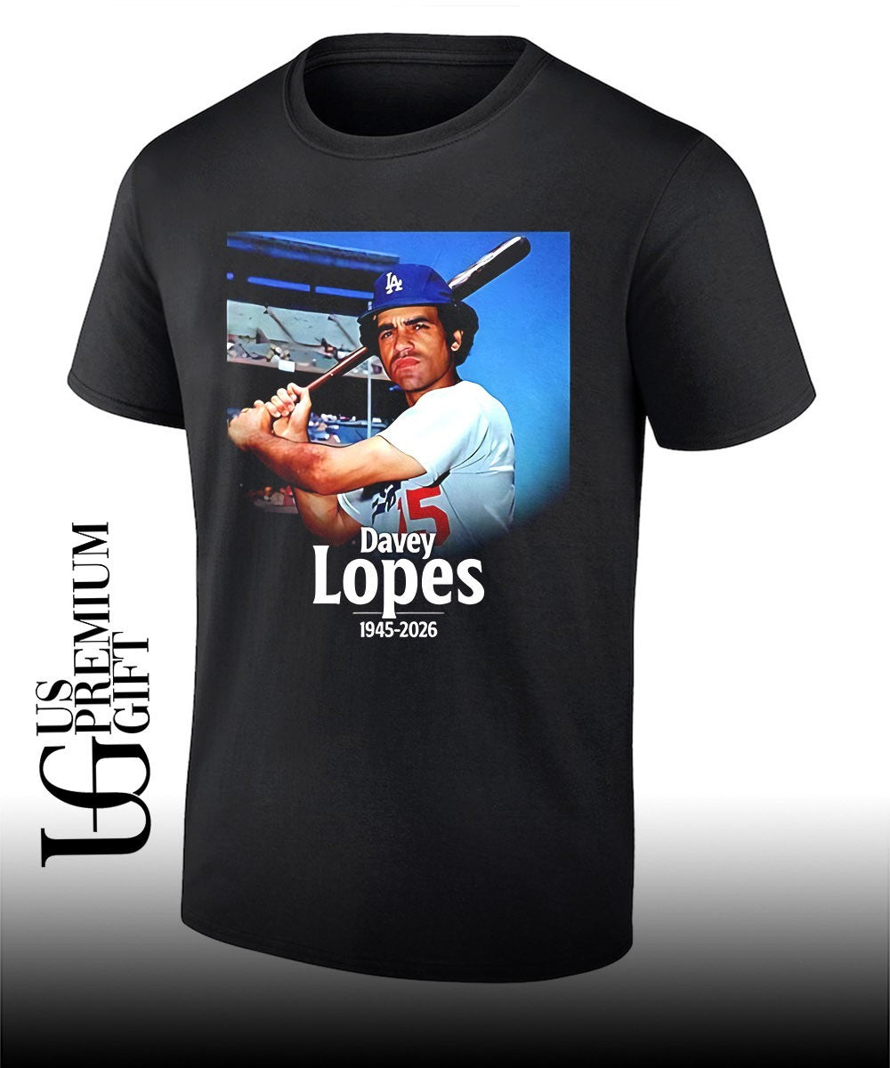 Rip Davey Lopes Death 1945-2026 Hall Of Fame shirt