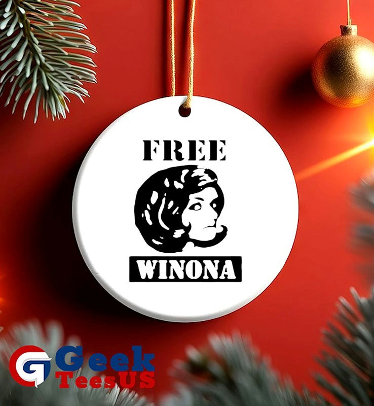 Robert Rich Free Winona Ryder shirt
