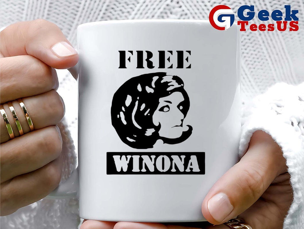 Robert Rich Free Winona Ryder shirt
