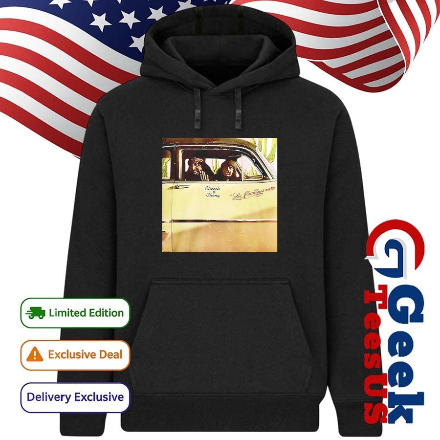 Robin Arellano Cheech and Chong Los Cochinos photo shirt