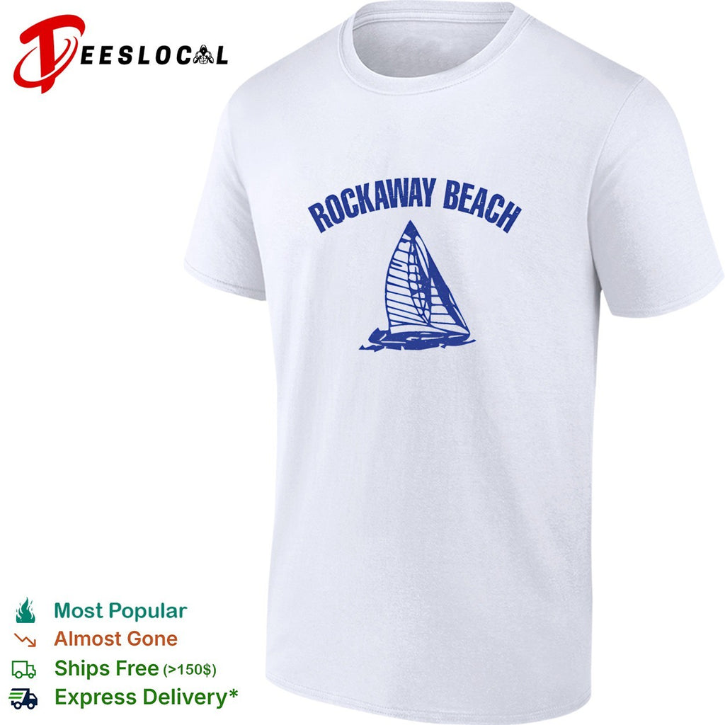 Rockaway Beach sailboat shirt