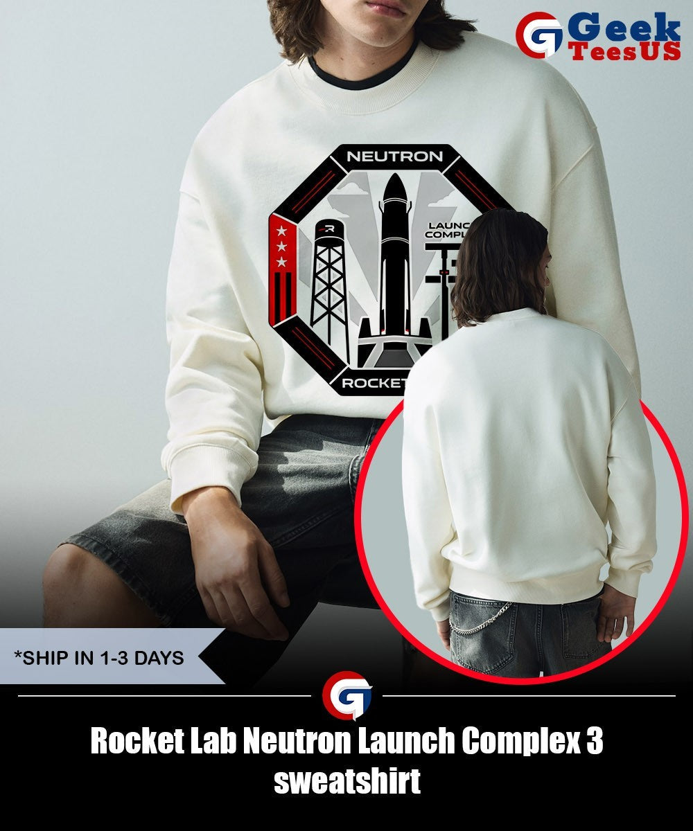 Rocket Lab Neutron Launch Complex 3 shirt