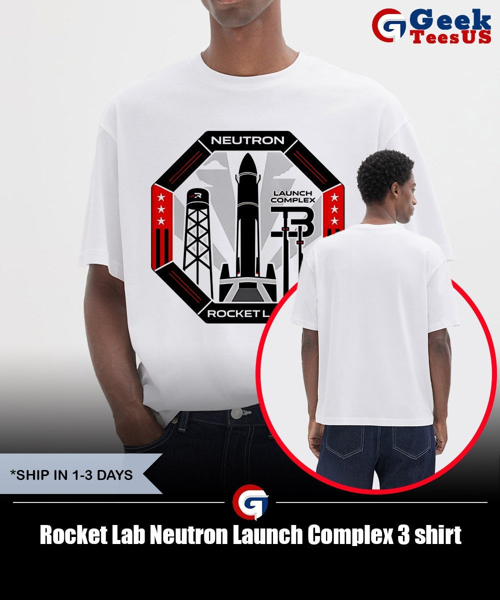Rocket Lab Neutron Launch Complex 3 shirt