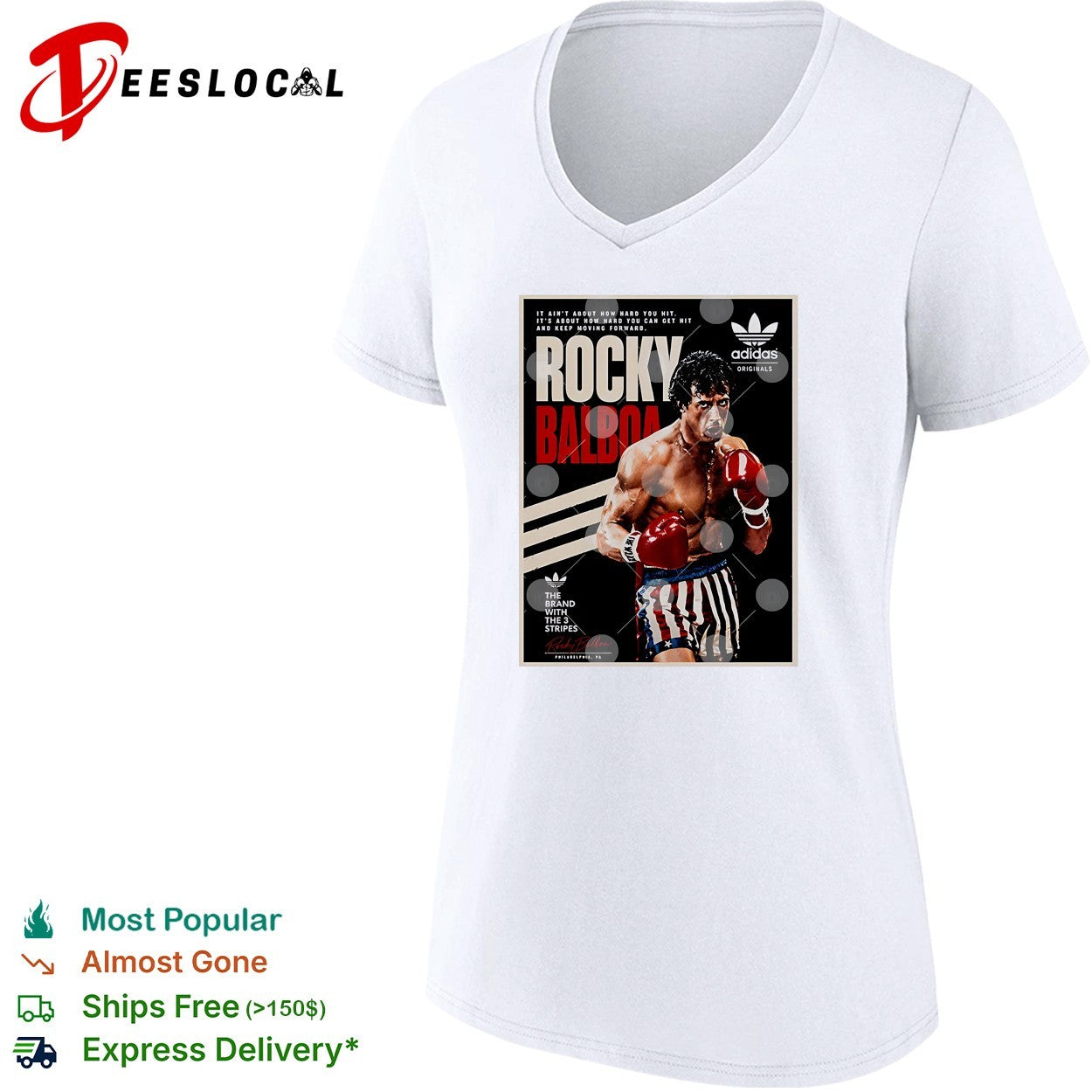 Rocky Balboa Philadelphia boxing legend poster shirt