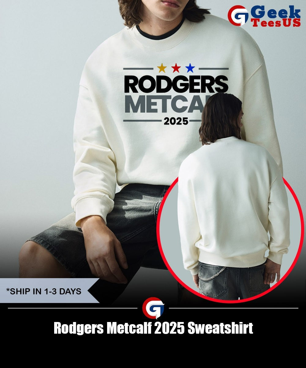 Rodgers Metcalf 2025 shirt
