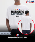Rodgers Metcalf 2025 shirt